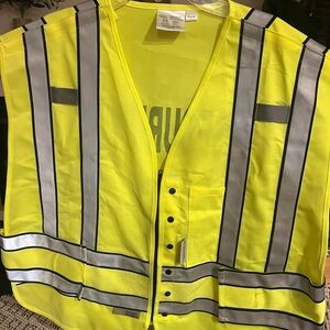 High-Visibility Safety Security Vest.